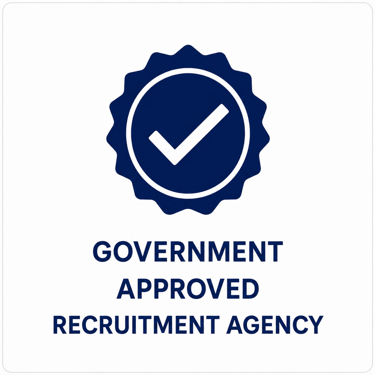 Government Approved Recruitment Agency